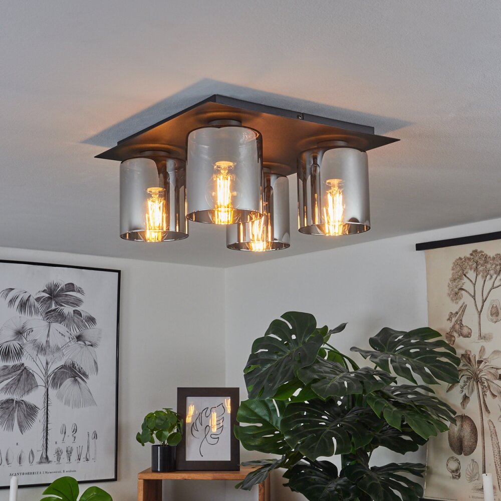 Klemtoo Lampa Sufitowa Czarny, 4-punktowe main product photo