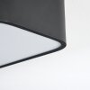Iriondo Lampa Sufitowa LED Czarny, 1-punktowy, Zdalne sterowanie