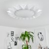 Solanet Lampa Sufitowa LED Biały, 1-punktowy, Zdalne sterowanie, Zmieniacz kolorów