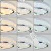 Vallecito Lampa Sufitowa LED Biały, 1-punktowy