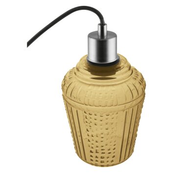 Ledvance 1906 Carved Lampa Wisząca czarny, 1-punktowy