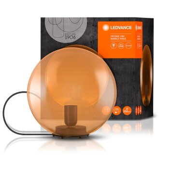 Ledvance 1906 Bubble lampka nocna czarny, 1-punktowy