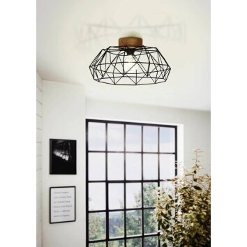 Eglo PADSTOW Lampa Sufitowa kolory naturalne, 1-punktowy