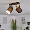 Puelches Lampa Sufitowa Czarny, 2-punktowe