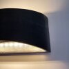 Fischer & Honsel Arles Lampa ścienna LED Czarny, 2-punktowe