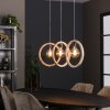 Elortondo Lampa Wisząca czarny, 3-punktowe
