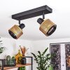 Betania Lampa Sufitowa Czarny, 2-punktowe