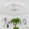 Lindero Lampa Sufitowa LED Biały, 2-punktowe, Zdalne sterowanie, Zmieniacz kolorów
