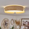 Fuscado Lampa Sufitowa LED Wygląd drewna, 1-punktowy