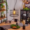 Tobuna Lampa Wisząca czarny, 1-punktowy