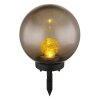 Globo Lampa solarna LED Czarny, 1-punktowy