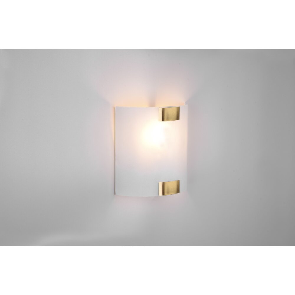 Trio Pura Lampa ścienna Stary mosiądz, 1-punktowy main product photo