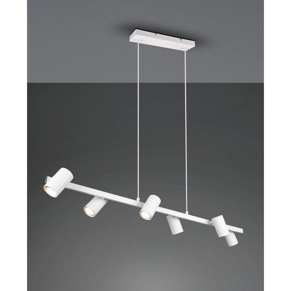 Trio MARLEY Lampa Wisząca Biały, 6-punktowe main product photo