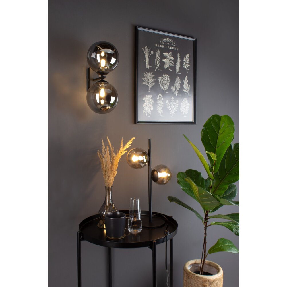 Luce Design NEPTUN Lampa ścienna Czarny, 2-punktowe main product photo