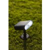 Lutec GINBO Reflektor ogrodowy LED Czarny, 1-punktowy, Czujnik ruchu, Zmieniacz kolorów