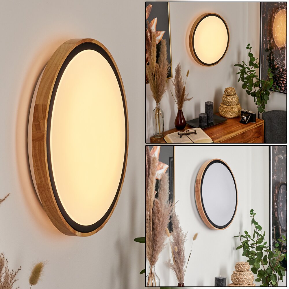 Corinto Lampa ścienna LED Ecru, Czarny, 1-punktowy main product photo