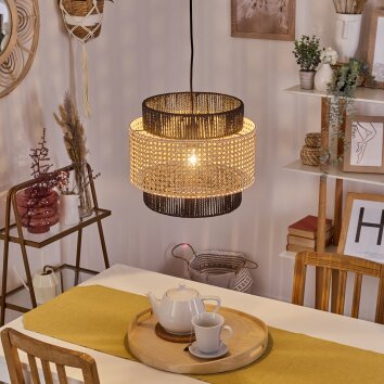 Zaracure Lampa Wisząca Czarny, 1-punktowy