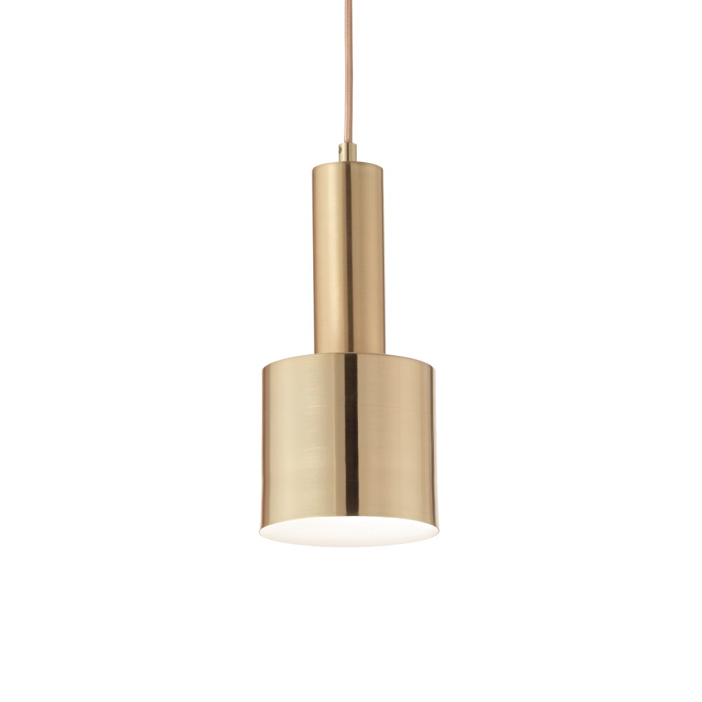 Ideallux HOLLY Lampa Wisząca Mosiądz, 1-punktowy main product photo