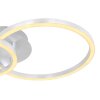 Globo REGGY Lampa Sufitowa LED aluminium, 1-punktowy