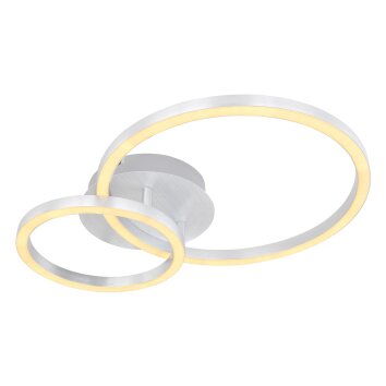 Globo REGGY Lampa Sufitowa LED aluminium, 1-punktowy