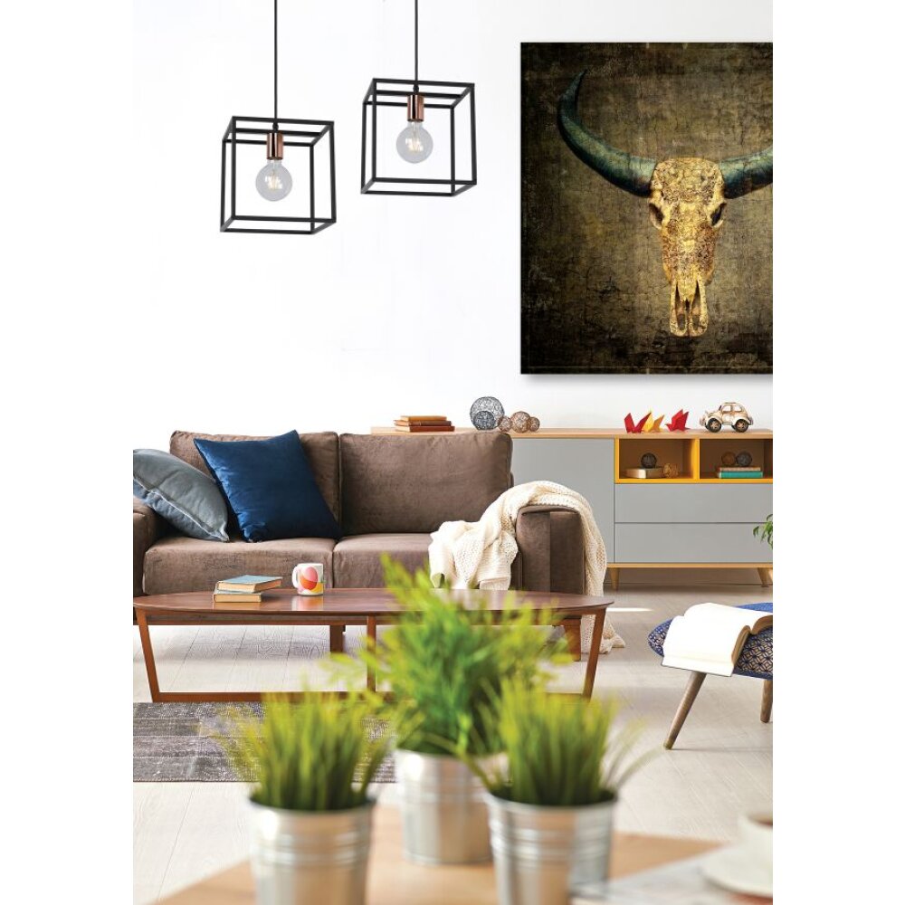 Lucide ARTHUR Lampa Wisząca Czarny, 1-punktowy main product photo