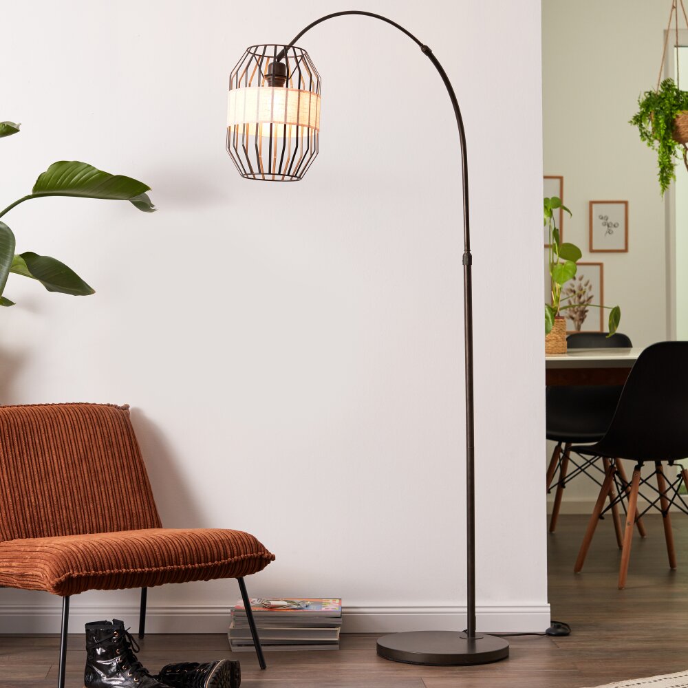 Brilliant Slope Lampa Stojąca Czarny, 1-punktowy main product photo