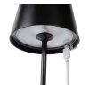 Lucide JUSTIN Lampa stołowa LED Czarny, 1-punktowy
