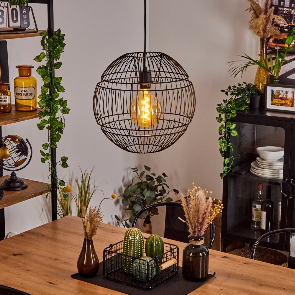 Pampanillo Lampa Wisząca Czarny, 1-punktowy main product photo
