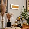 Guacacallo Lampa ścienna LED Złoty, Czarny, Biały, 1-punktowy