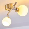 Motala Lampa Sufitowa LED Nikiel matowy, 2-punktowe, Zdalne sterowanie, Zmieniacz kolorów