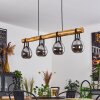 Hocker Lampa Wisząca Ecru, Czarny, 4-punktowe