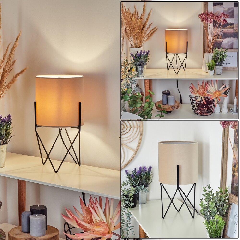 Hallata lampka nocna Czarny, 1-punktowy main product photo