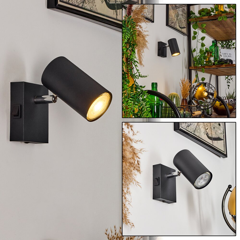 Javel Lampa ścienna Czarny, 1-punktowy main product photo