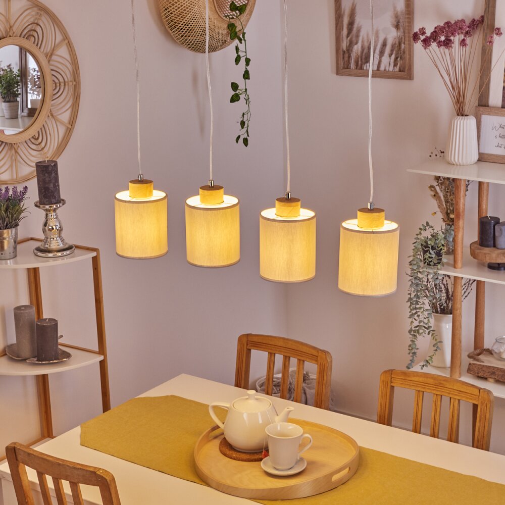 Chiuvi Lampa Wisząca Szary, Ecru, 4-punktowe main product photo