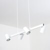 Zuoz Lampa Wisząca biały, 4-punktowe