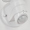 Langra Zewnętrzny kinkiet LED Biały, 2-punktowe, Czujnik ruchu