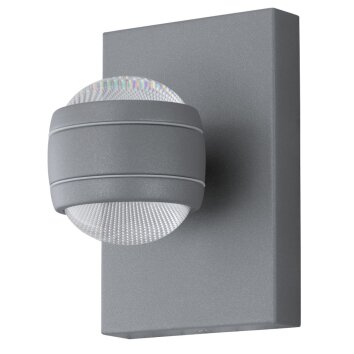 Eglo SESIMBA Lampa ścienna LED Srebrny, 2-punktowe
