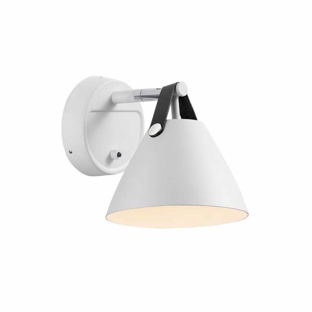 Design For The People by Nordlux Strap Lampa ścienna Biały, 1-punktowy main product photo