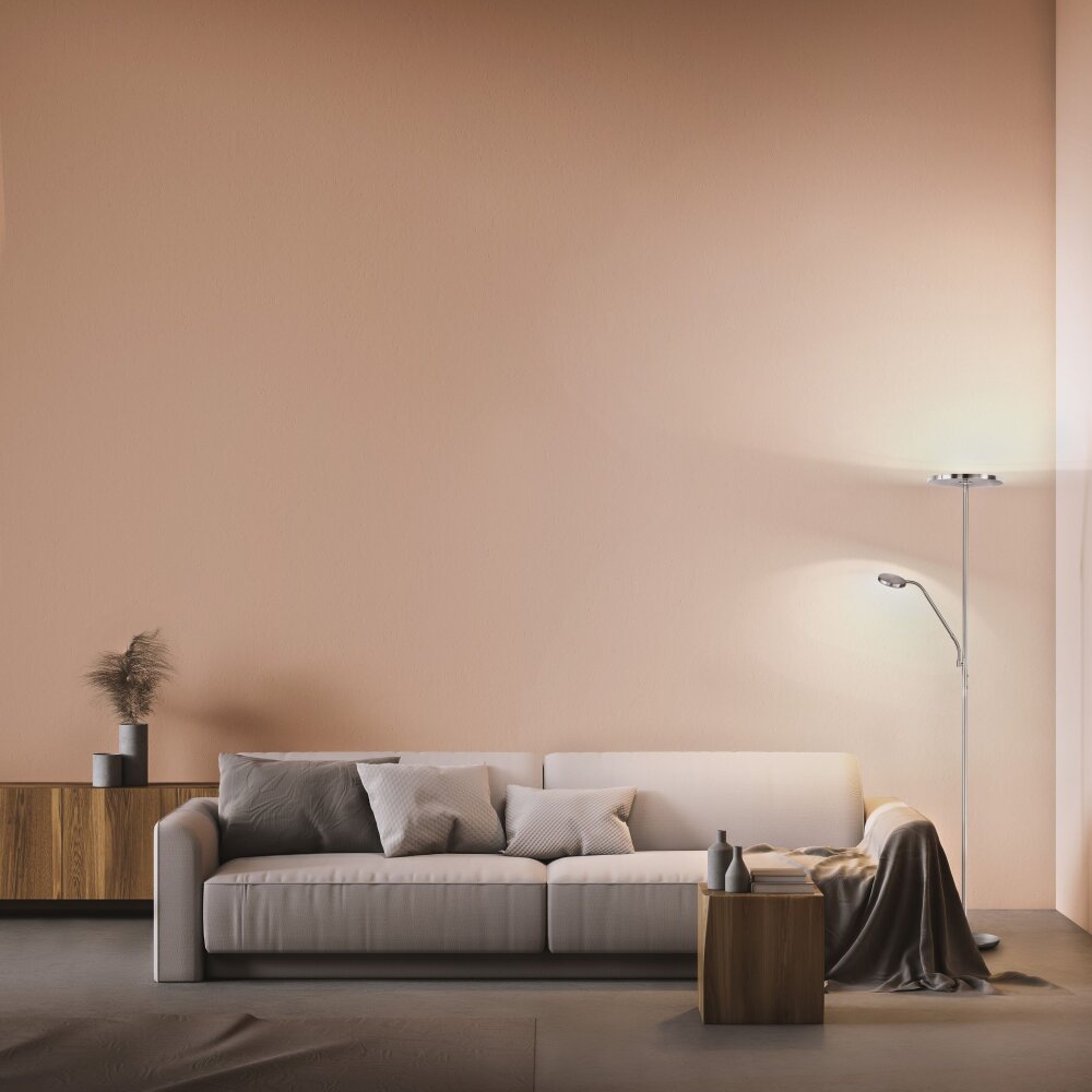 FHL easy Fabi Lampa Stojąca LED Nikiel matowy, 1-punktowy main product photo