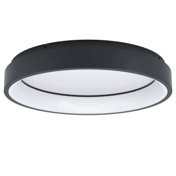 Eglo MARGHERA-Z Lampa Sufitowa LED Czarny, 4-punktowe, Zmieniacz kolorów