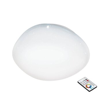 Eglo SILERAS-Z Lampa Sufitowa LED Biały, 3-punktowe, Zmieniacz kolorów