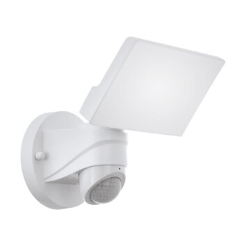EGLO PAGINO Lampa ścienna LED Biały, 1-punktowy, Czujnik ruchu