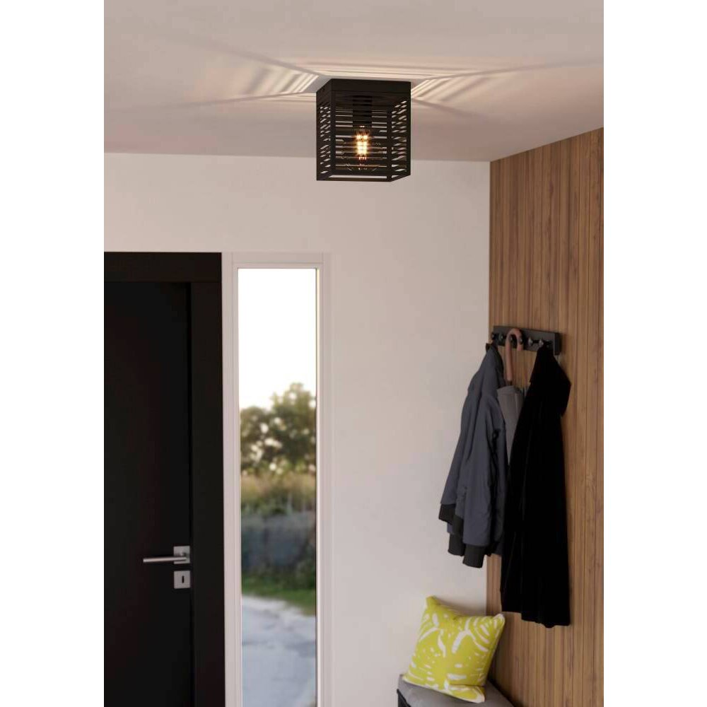 Eglo PIEDRITAS Lampa Sufitowa Czarny, 1-punktowy main product photo
