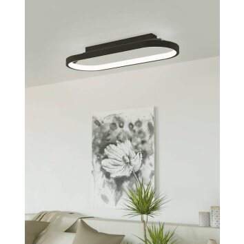 Eglo CODRIALES Lampa Sufitowa LED Czarny, 1-punktowy