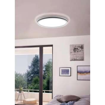 Eglo LAZARAS Lampa Sufitowa LED Biały, 1-punktowy, Zmieniacz kolorów