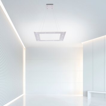 Paul Neuhaus PURE-COSMO Lampa Wisząca LED Aluminium, 21-punktowe, Zdalne sterowanie