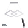 Paul Neuhaus PURE-COSMO Lampa Wisząca LED Aluminium, 44-punktowe, Zdalne sterowanie