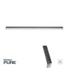 Paul Neuhaus PURE-LINES Lampa Sufitowa LED Antracytowy, 1-punktowy, Zdalne sterowanie