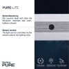 Paul Neuhaus PURE-LITE Lampa Wisząca LED Stal nierdzewna, 1-punktowy