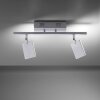 Paul Neuhaus PURE-MIRA Lampa Sufitowa LED Aluminium, 2-punktowe, Zdalne sterowanie